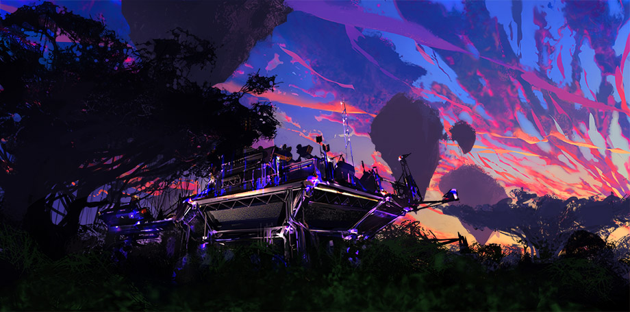 avatar avtr 2 avtr2 sequel concept sunset jungle station